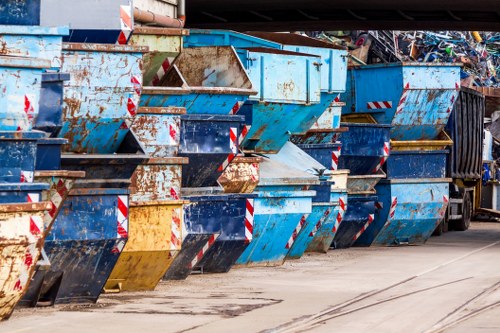 Business waste removal in Northolt office