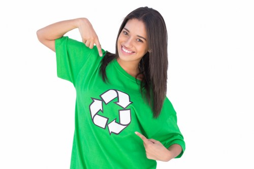 Environmentally friendly garage clearance process